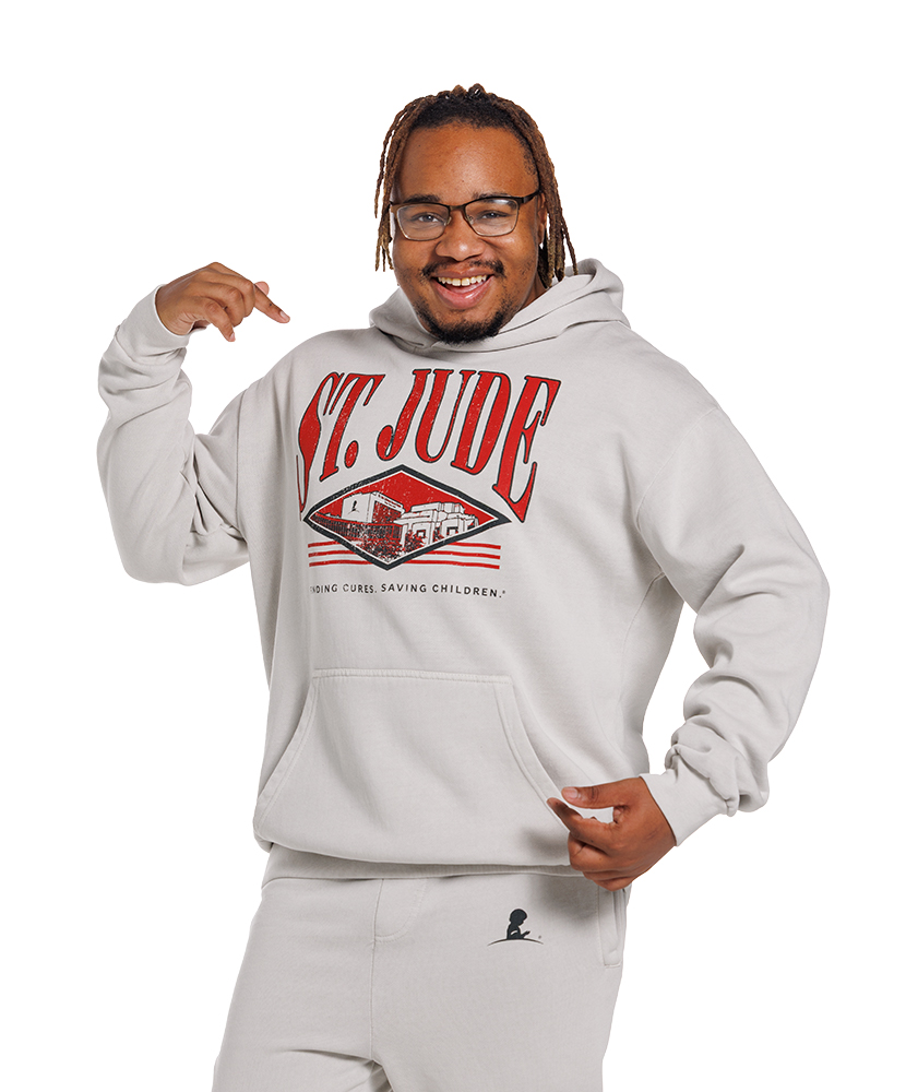 Primary image St. Jude Throwback Fleece Hoodie